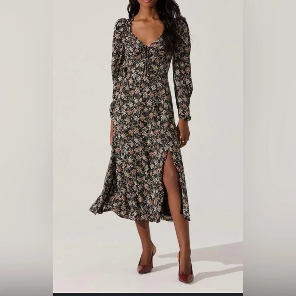 blue chain dress DAYDREAM LIGHT FLORAL MAXI Women Tops:M Try This Sassy Date ankle high dress boots grazing length perfect for